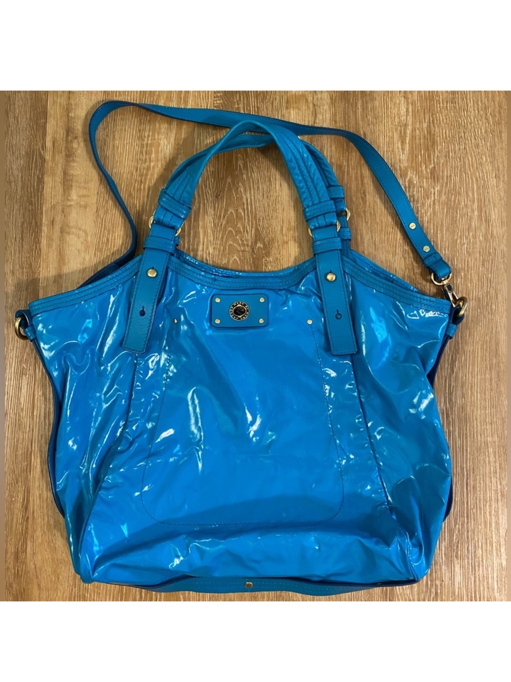 Vintage 2010 Marc by Marc Jacobs Patent Leather Totally Turnlock Tote
